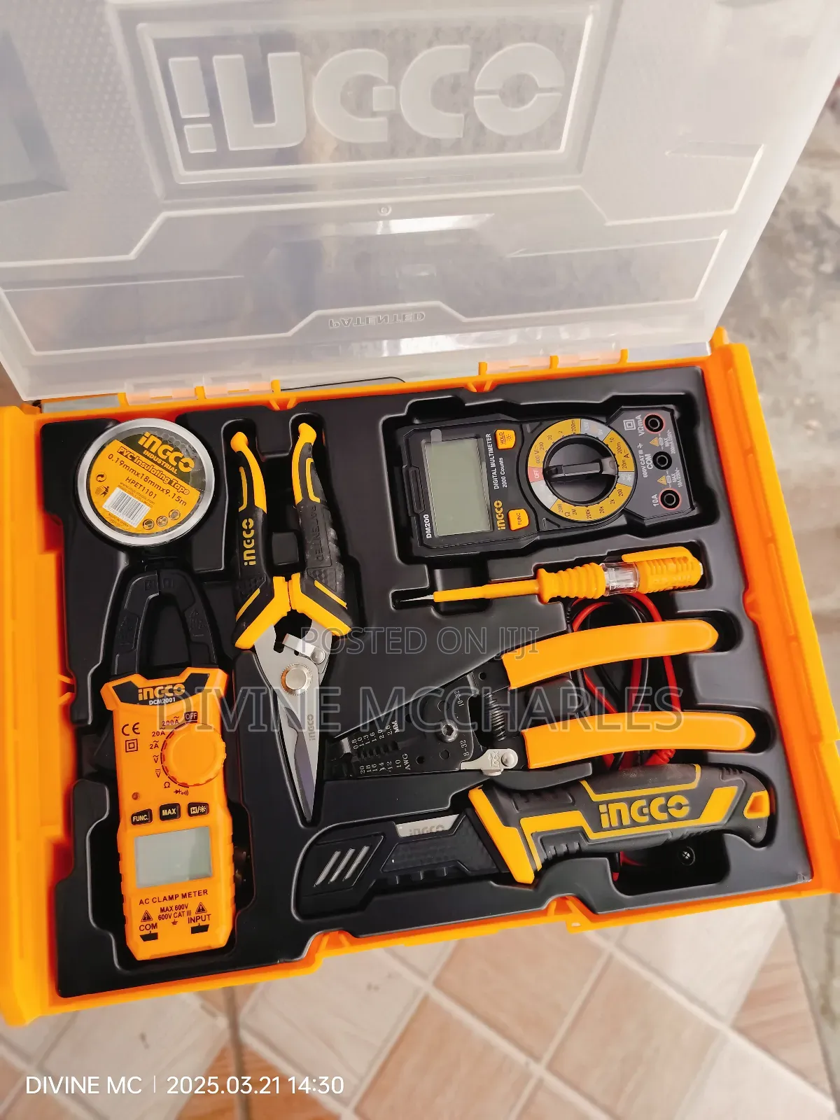 Electrician Tool Set Telecommunication Hktv01t071