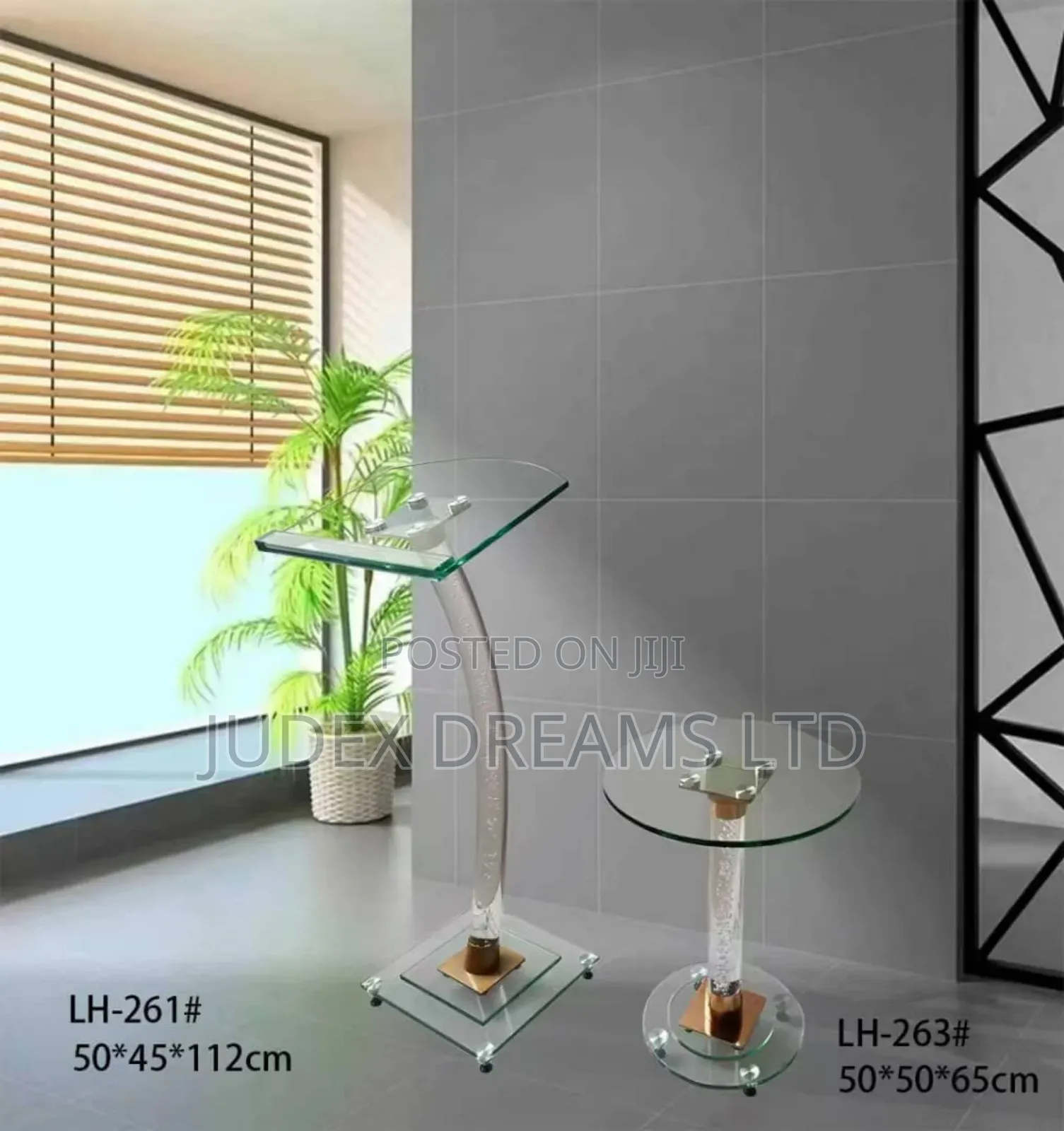High Quality Tempered Glass Pulpit