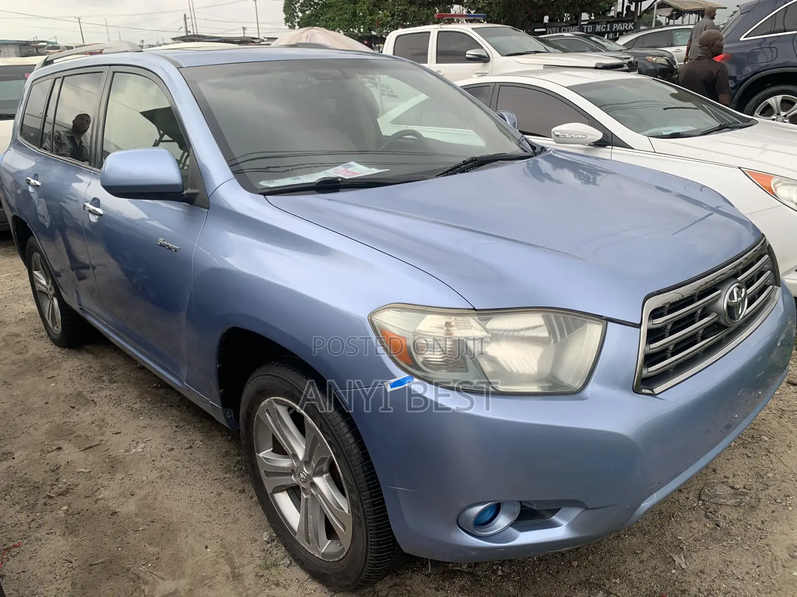 Toyota Highlander 2008 Blue