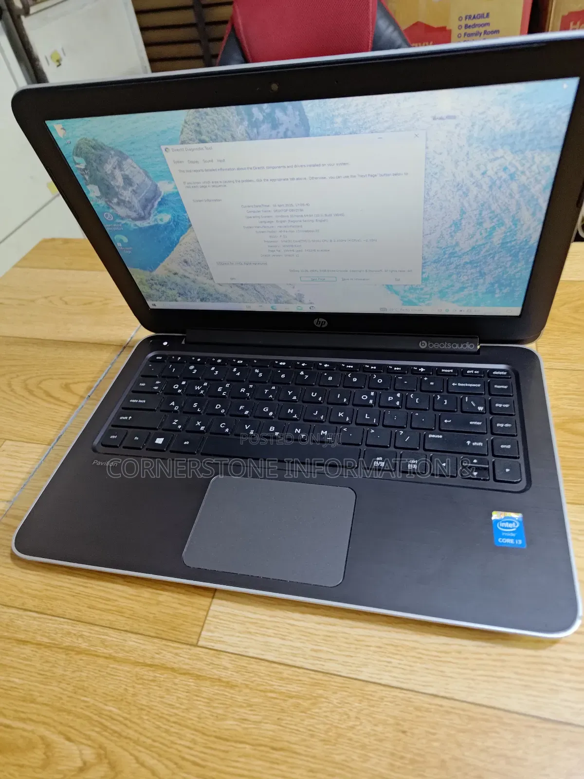 Laptop HP Pavilion 13 4GB Intel Core I3 SSD 128GB