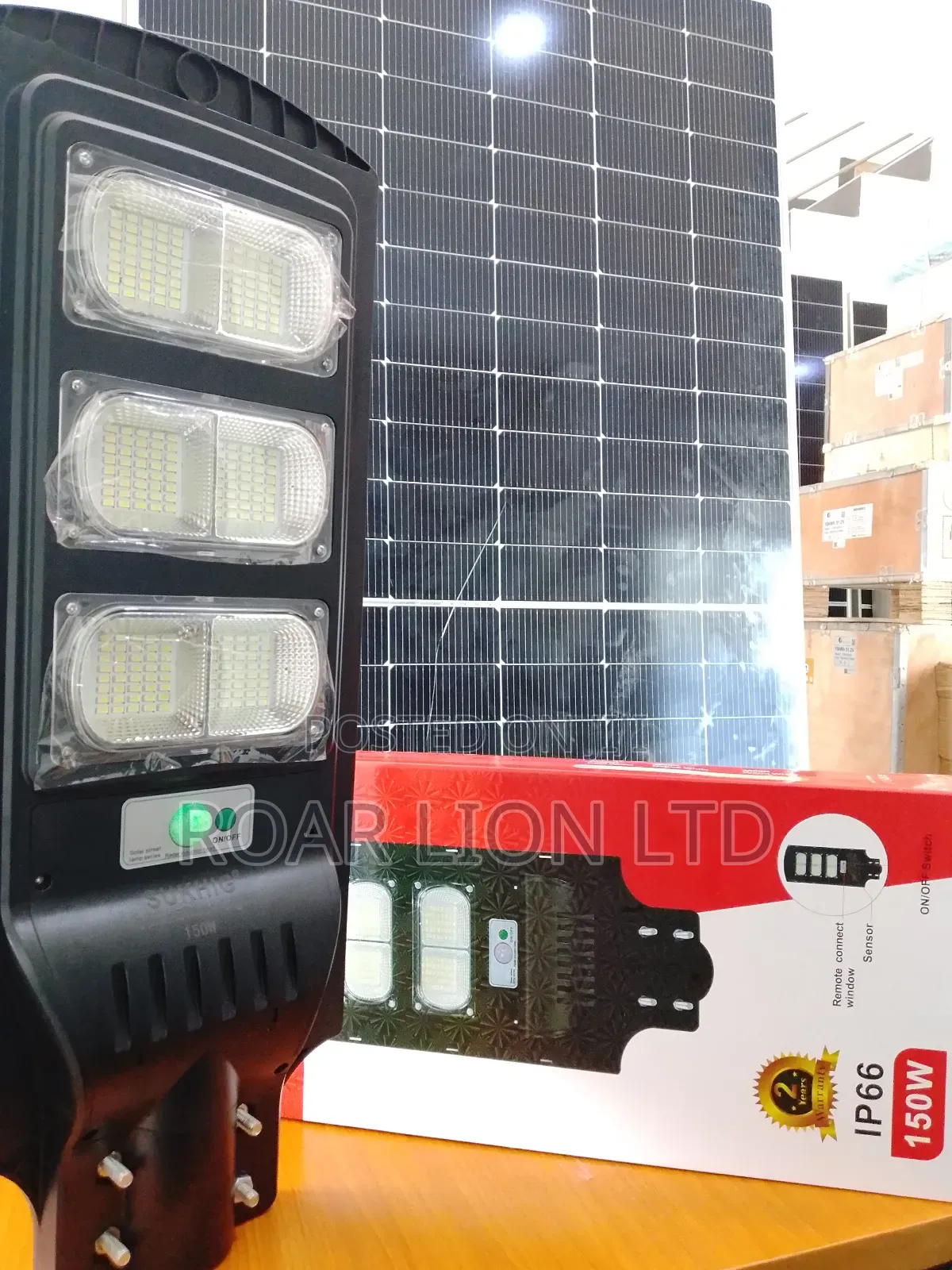 150w Solar Street Light