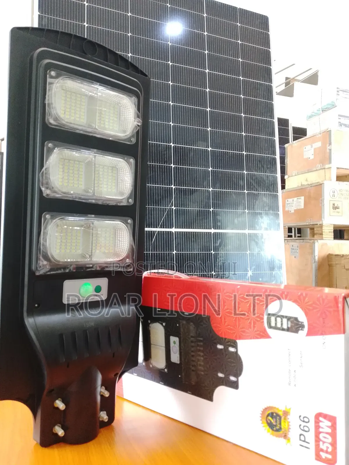 150w Solar Street Light