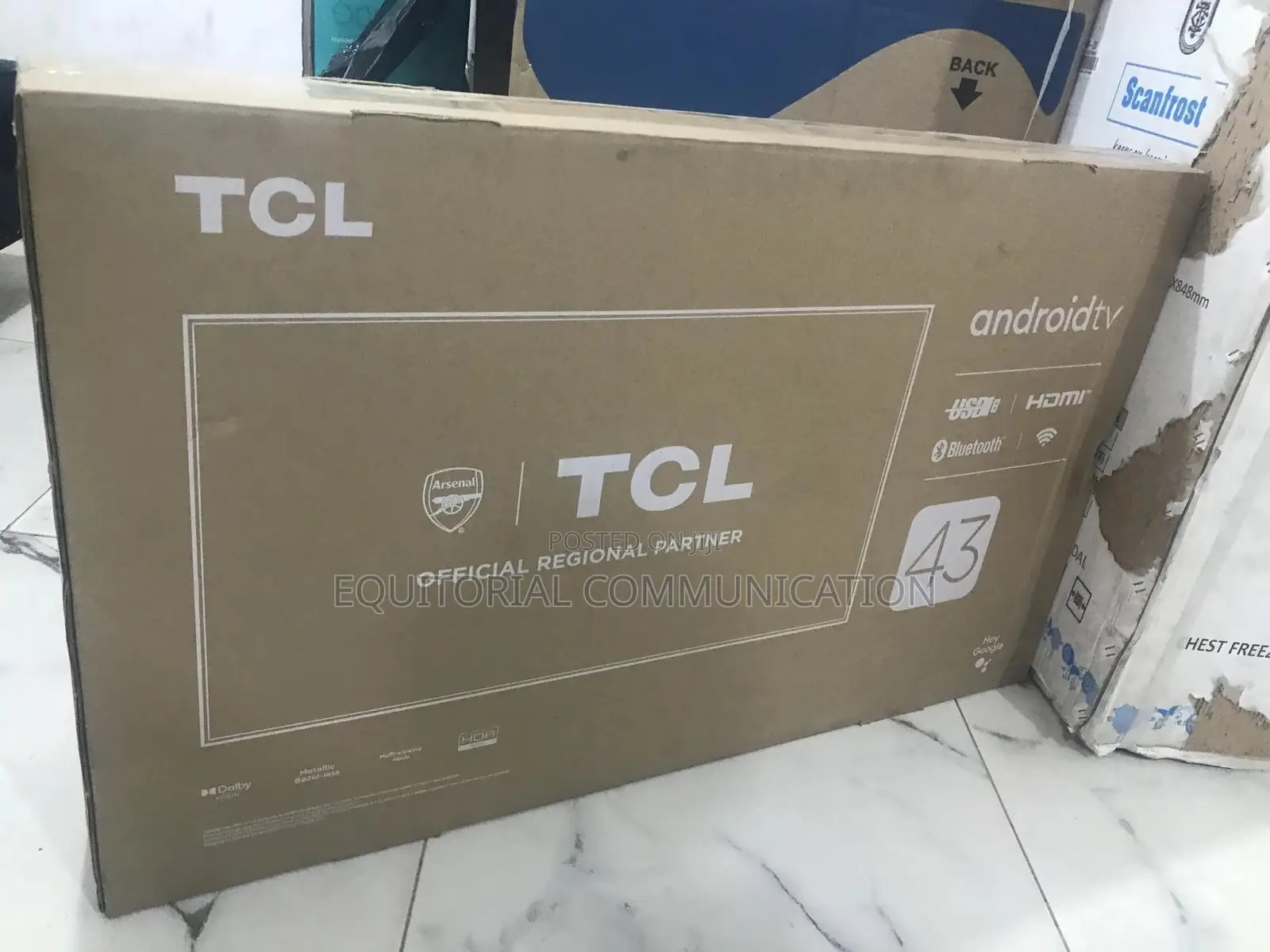 TCL 43 Inches High Definition Android Led Smart Tv 43s5400