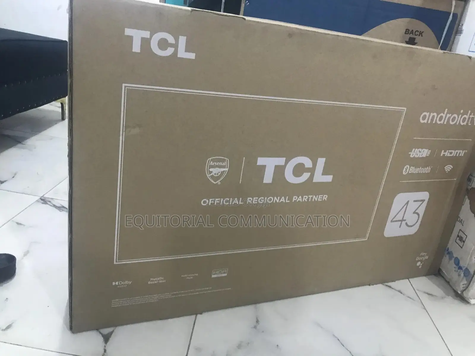 TCL 43 Inches High Definition Android Led Smart Tv 43s5400
