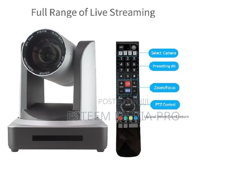 Zowietek 20x Optical Zoom Sdi/Hdmi/Ndi|Hx PTZ Camera