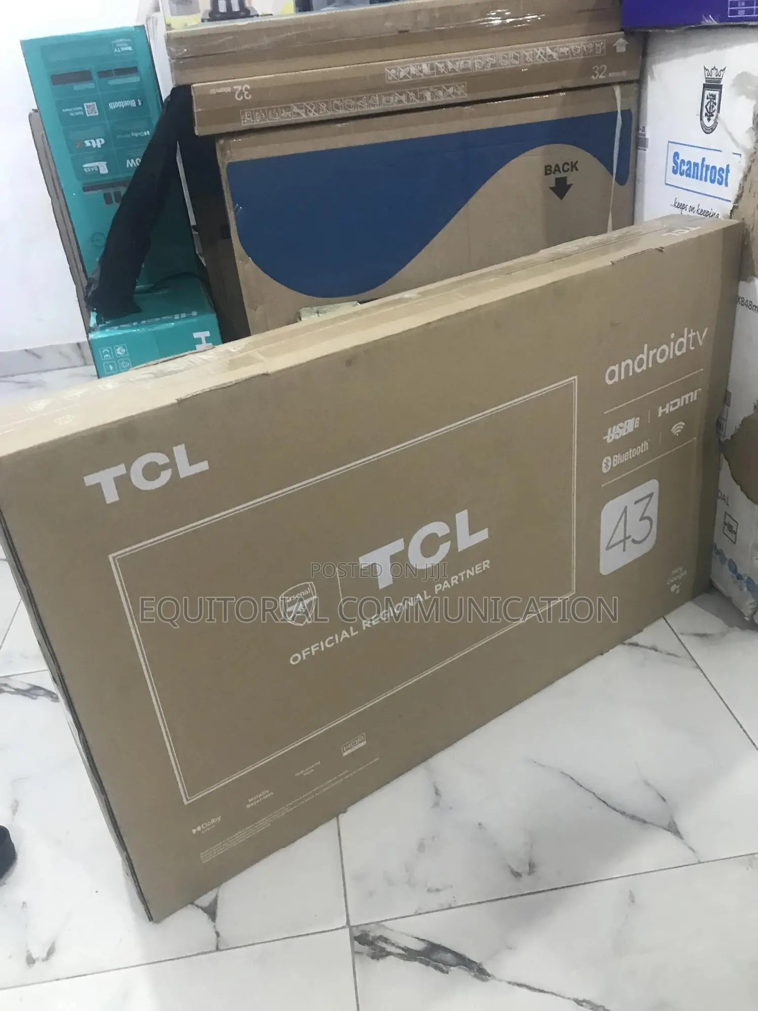 TCL 43 Inches Android Plasma Led Smart Tv 43s5400