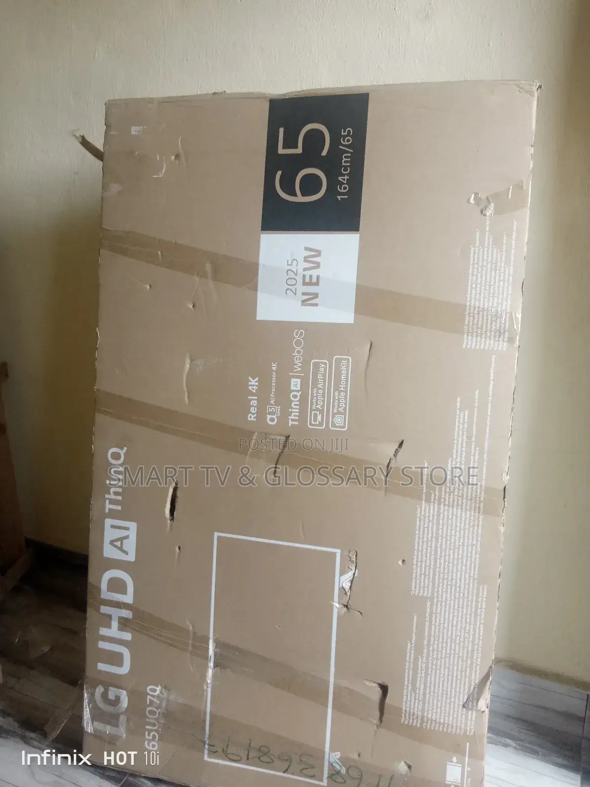 65 Inches With Inbuilt Connectable Bluetooth Speaker