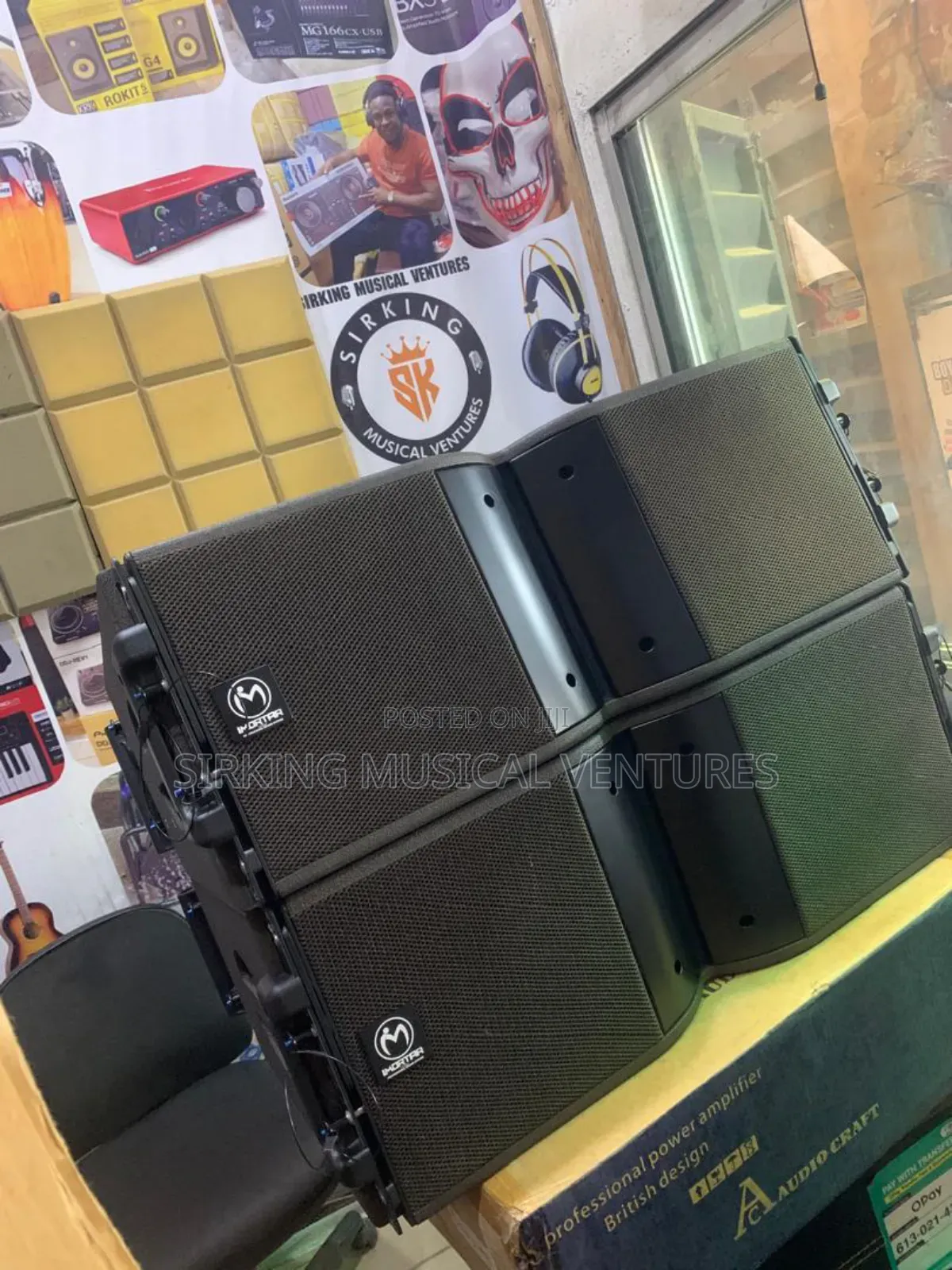 Pair of Imortar Line Array 12inches
