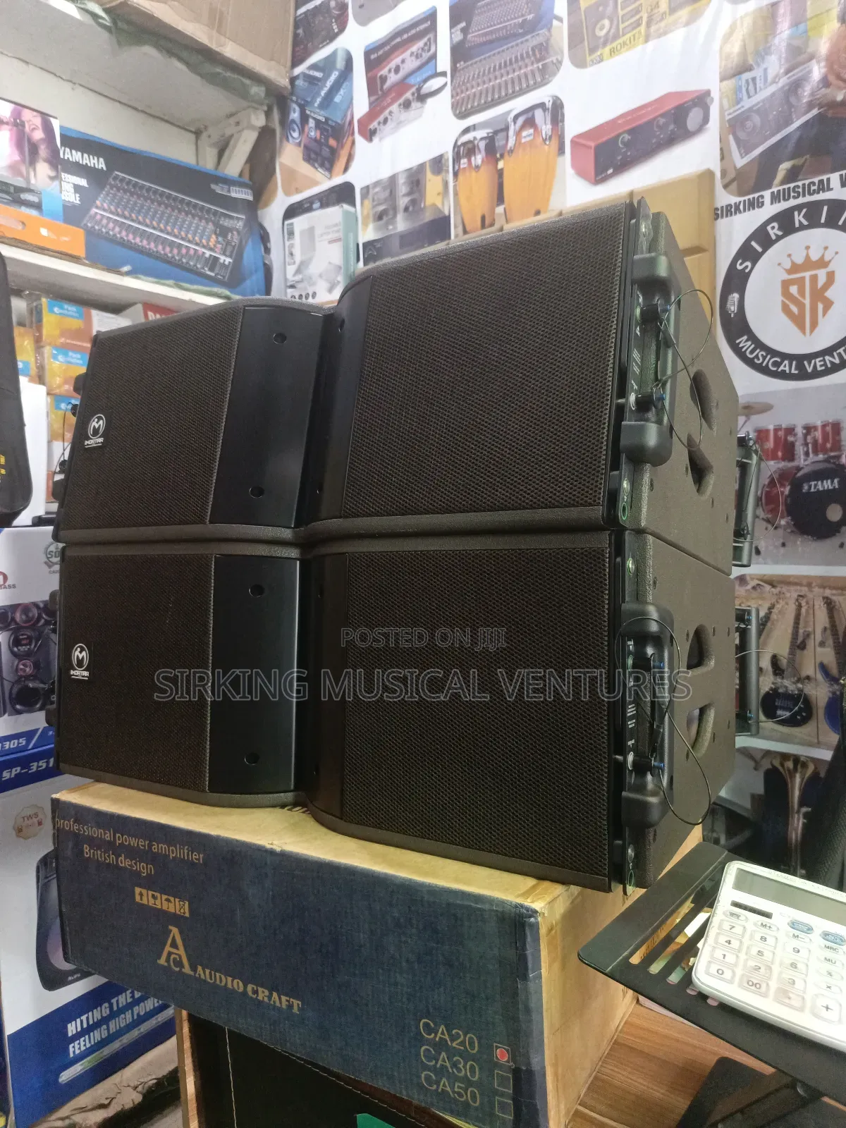 Pair of Imortar Line Array 12inches