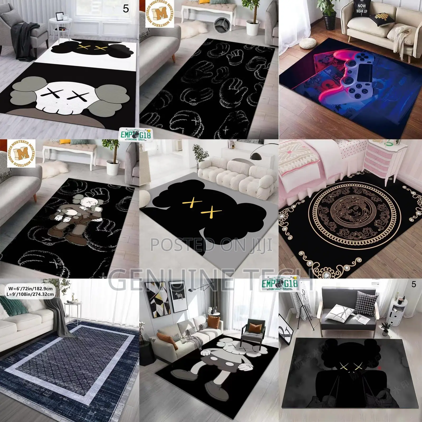 Top Quality Designer Center Rug