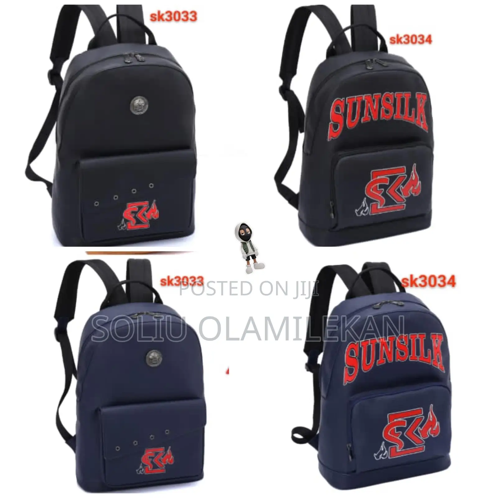 Sunsilk Leather Back Pack