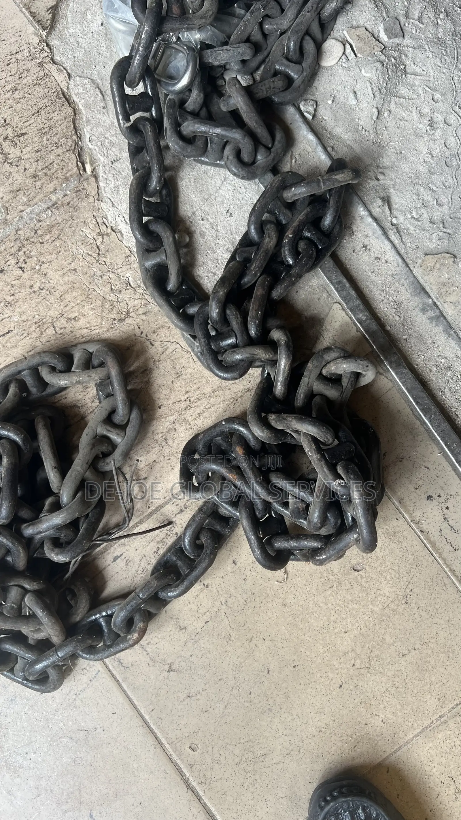 Anchor Chain For Anchoring 12mm X 27.5mtrs Short