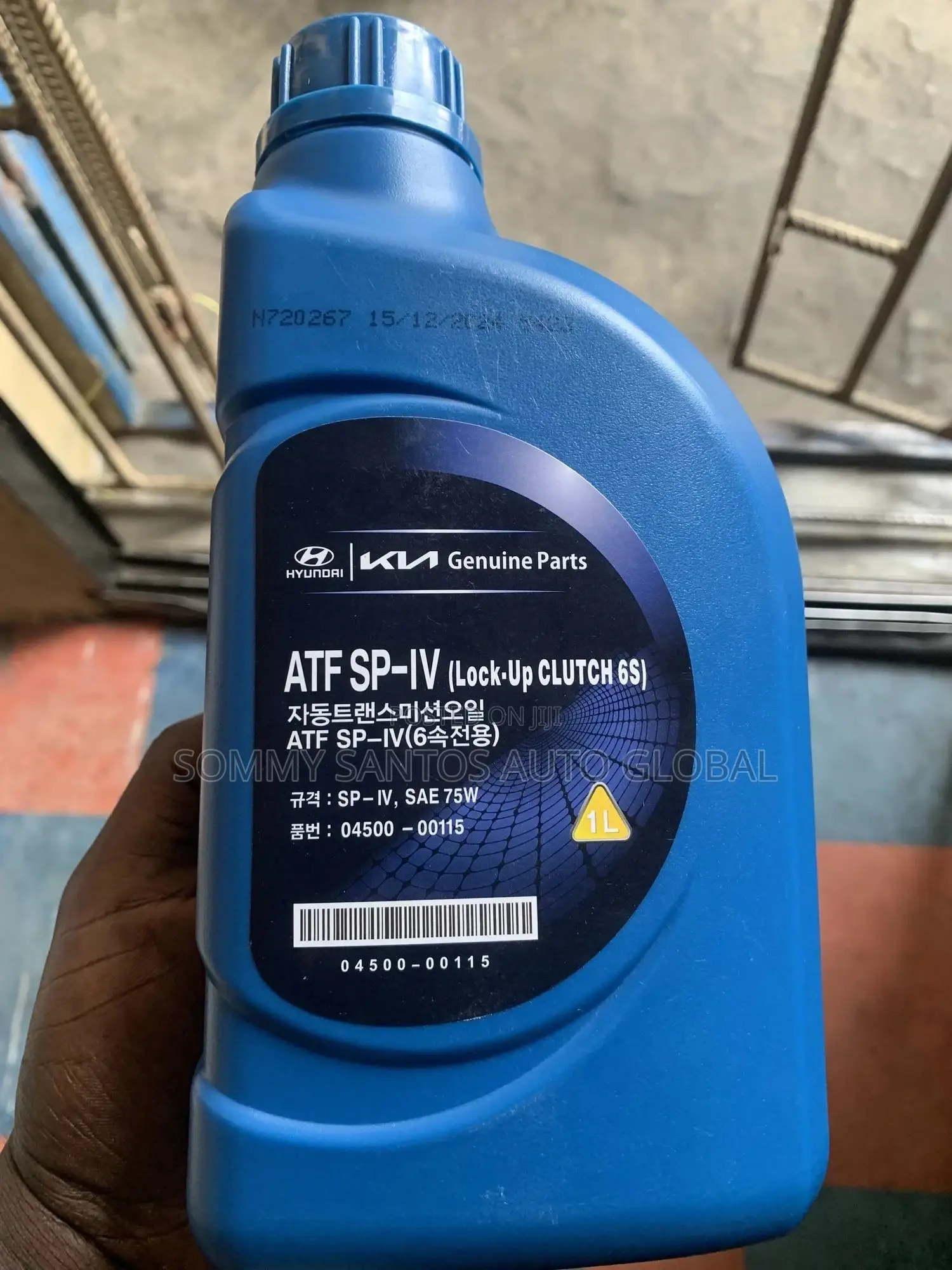Hyundai And Kia Gear Oil Sp1v/Spiii Available