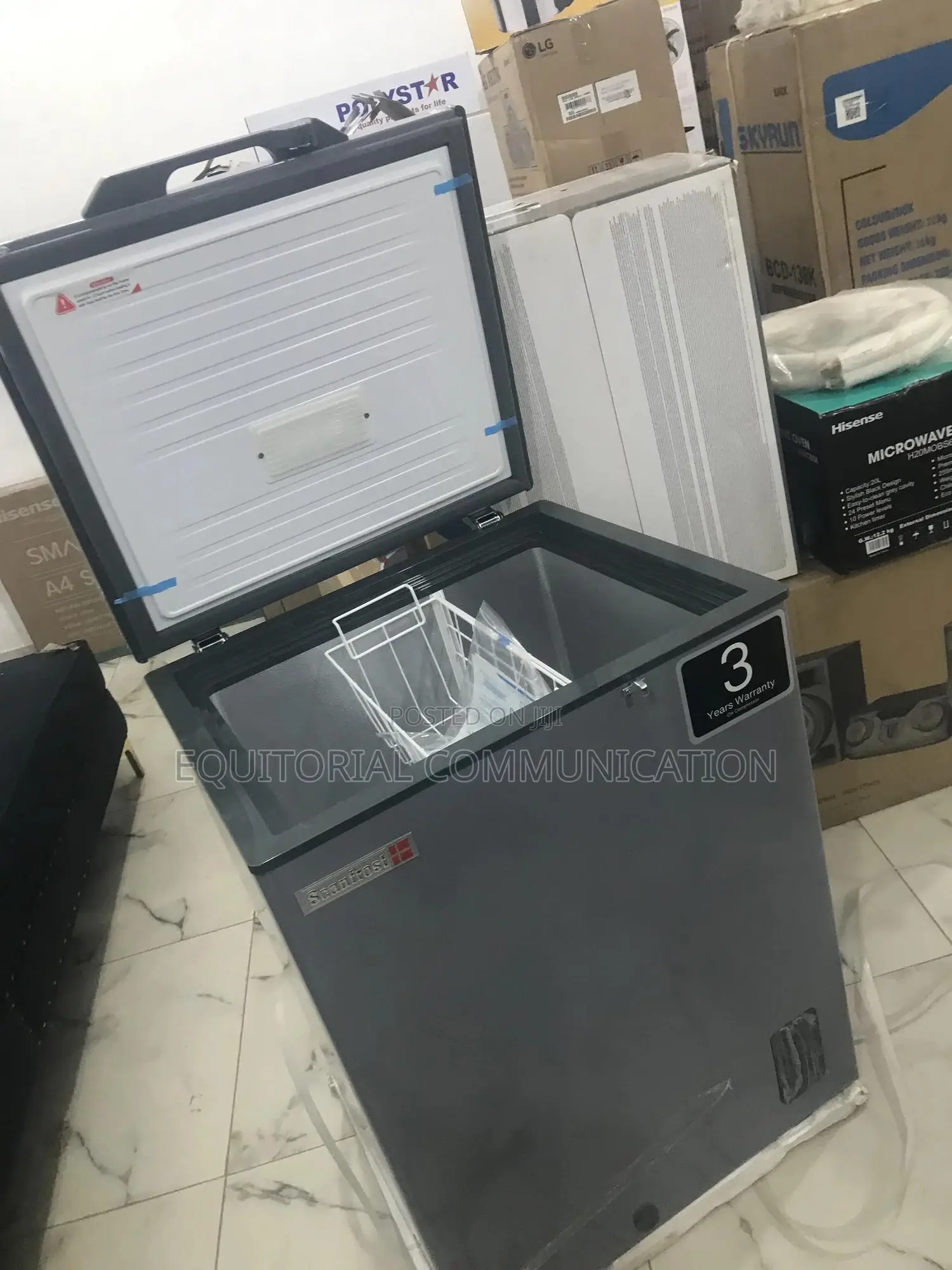 Direct Cool Scanfrost 150l Chest Freezer (Sfl150 Eco)