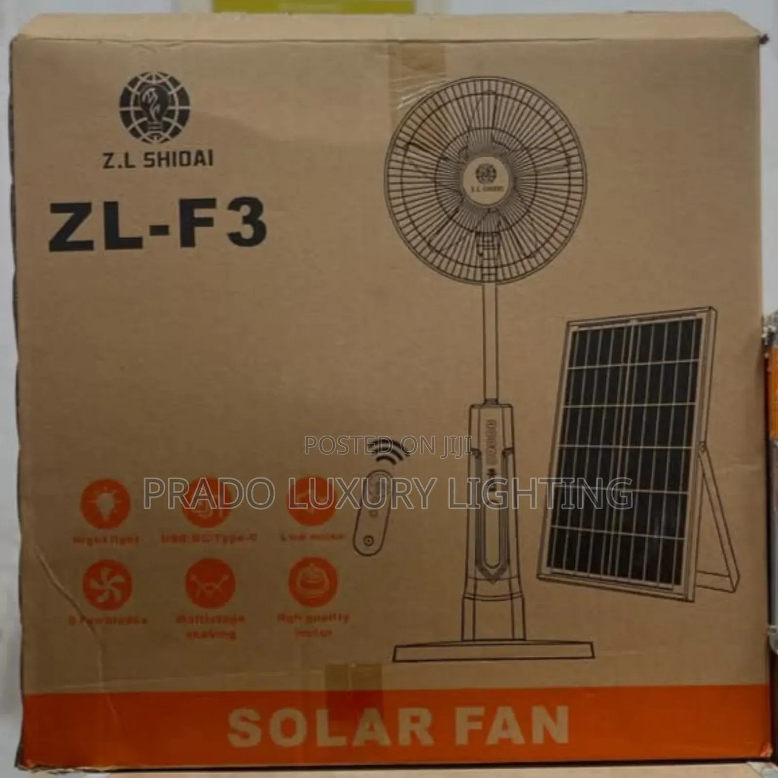 Z.L Shidal Solar Fan