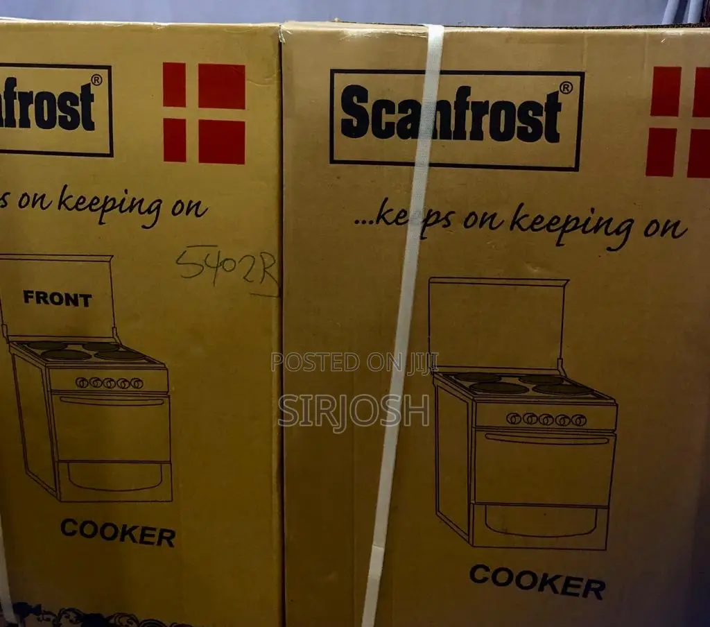 Scanfrost Standing Fsa Stove With Oven