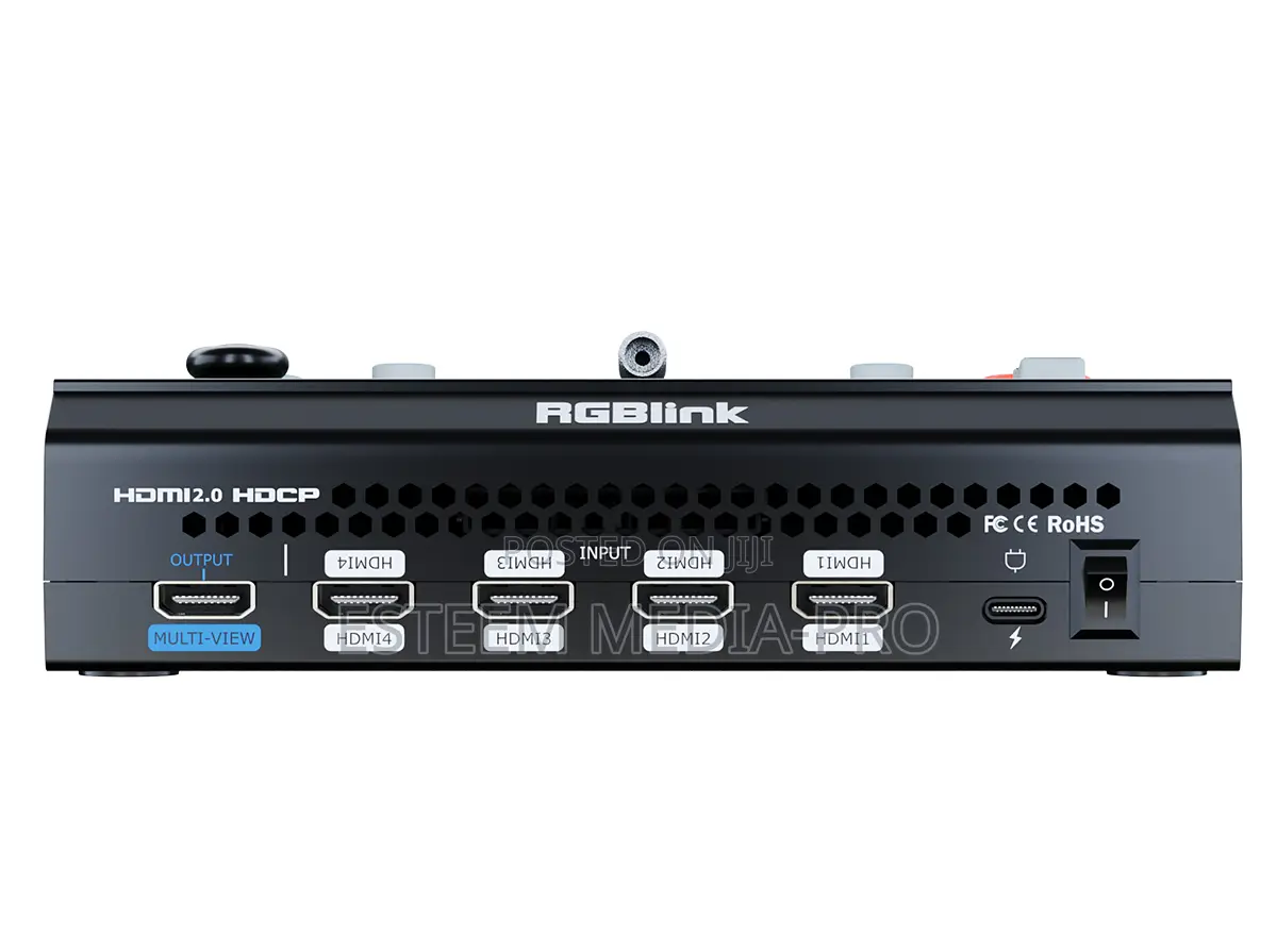 Rgblink Minipro V3 4kp60 4 Channel Hdmi Switcher RTMP Stream