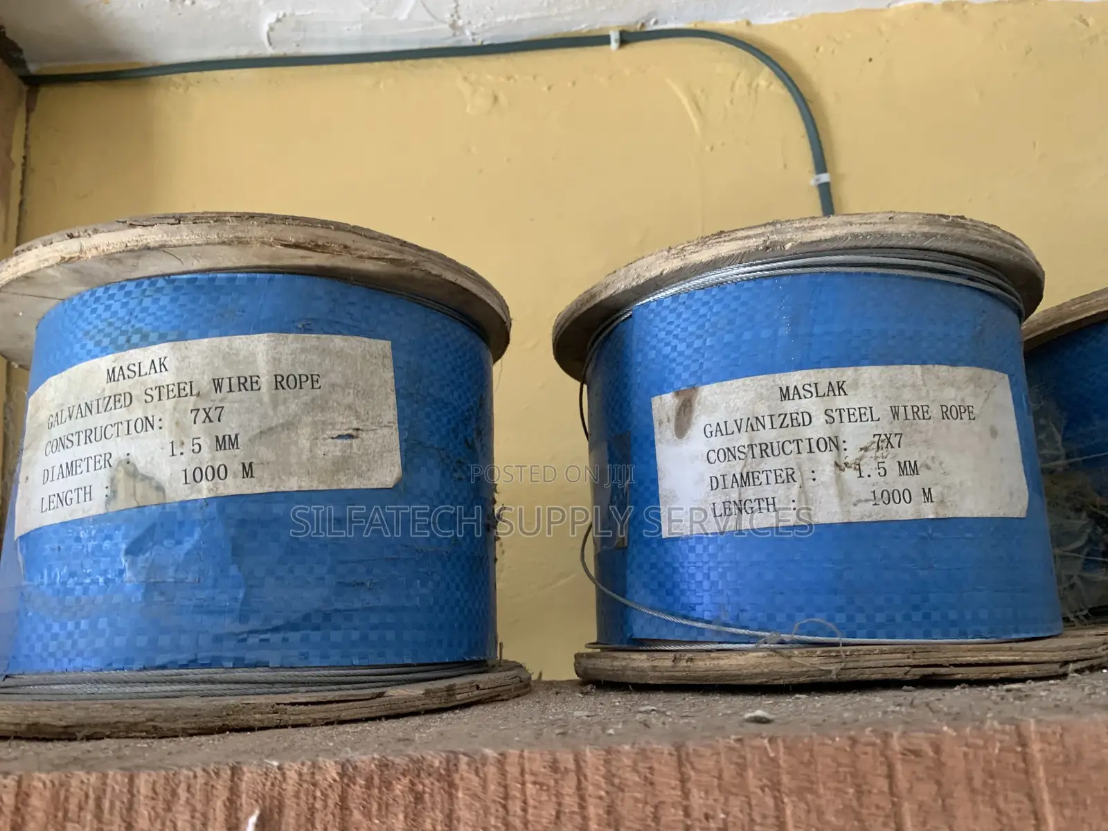 1.5mm/2mm Gavalnized Wire Rope