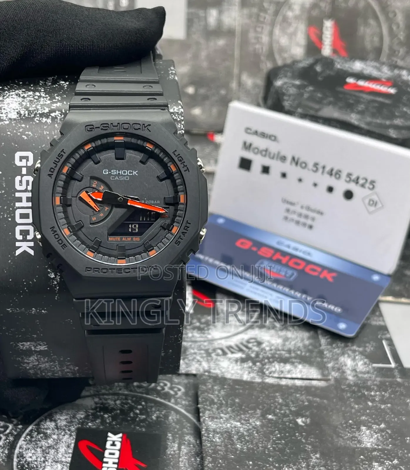 G-Shock GMT-Panthera Tigris Design Wristwatch