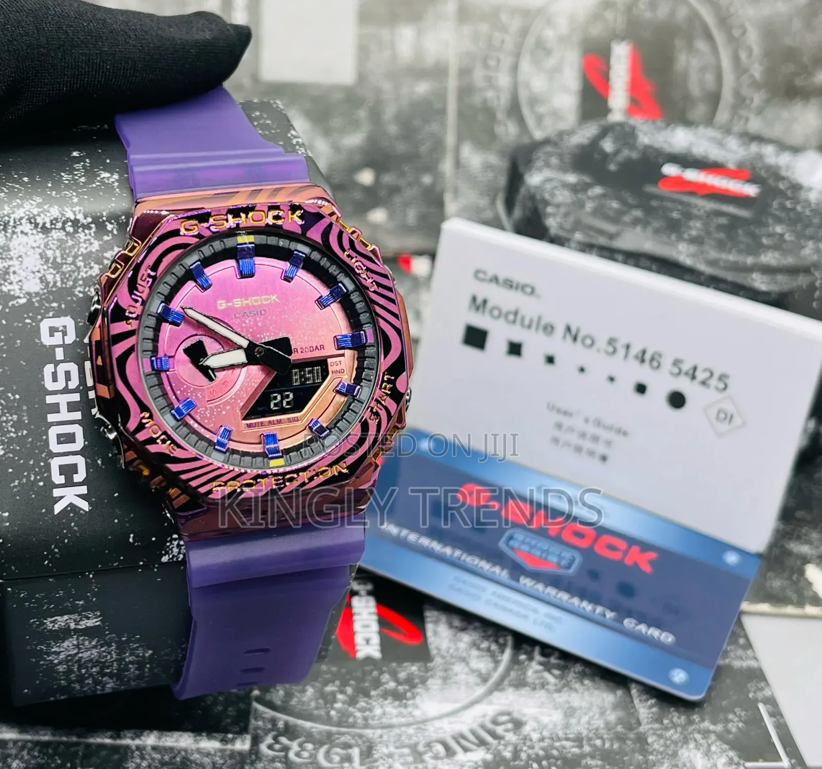 G-Shock GMT-Panthera Tigris Design Wristwatch
