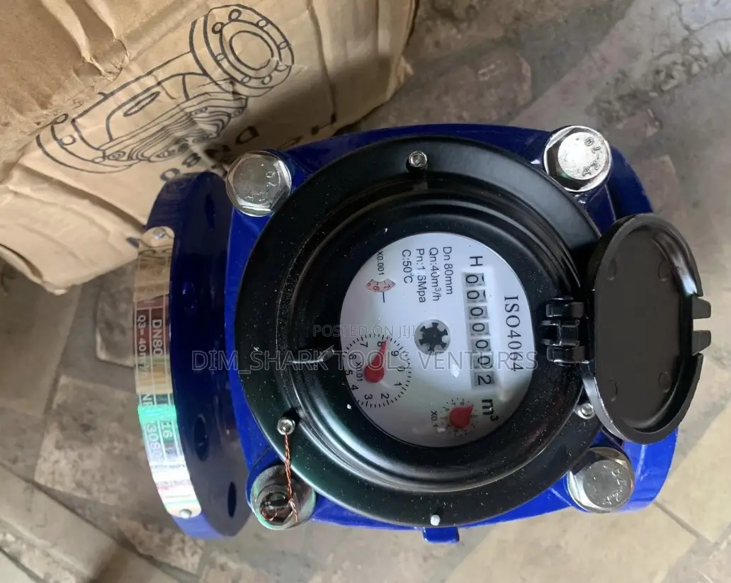 3” Pn16 Woltman-dry Dial Cast Iron Body Flange Water Meter