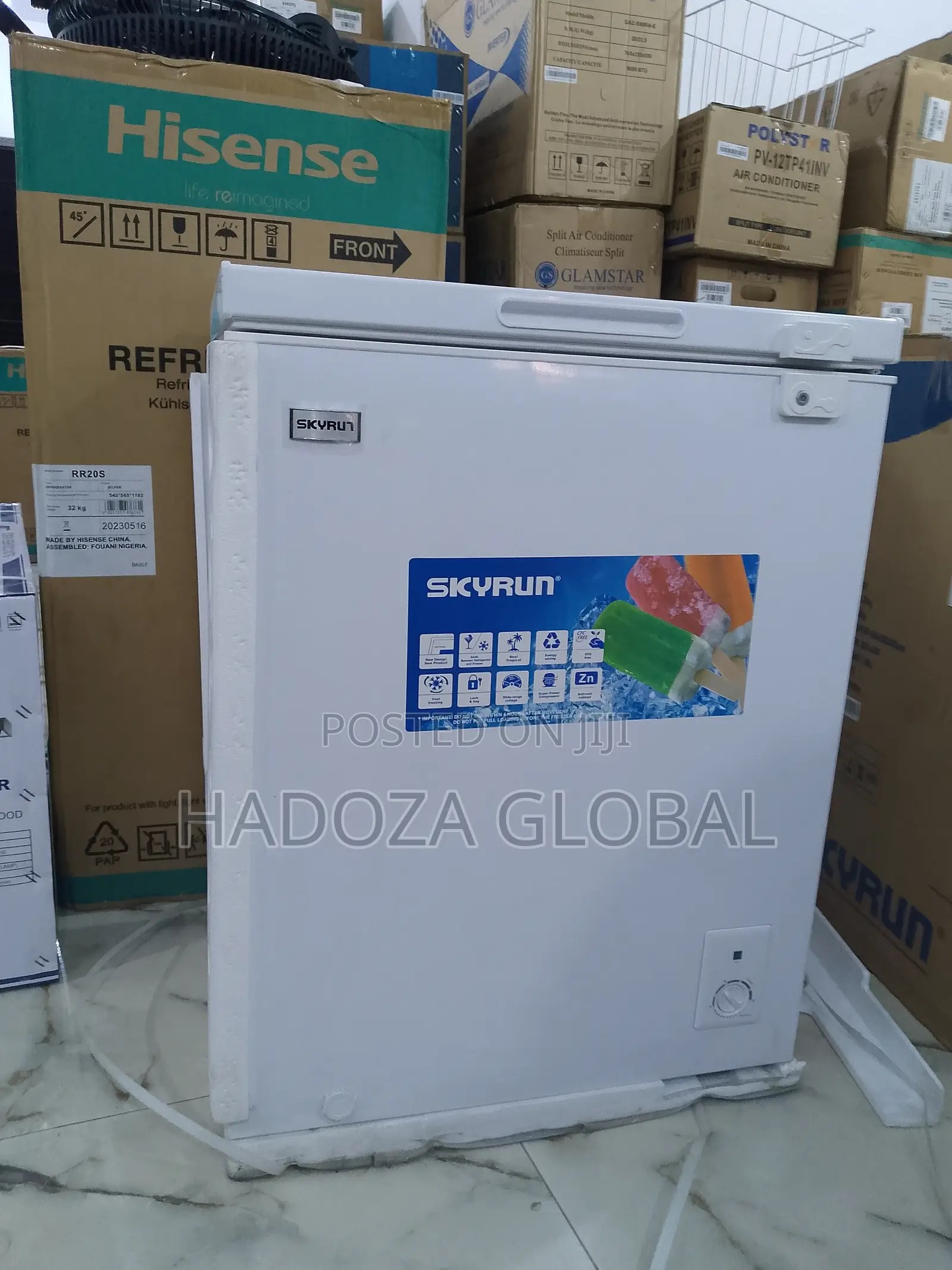 Skyrun Energy-efficient Chest Freezer : Bd-150mw