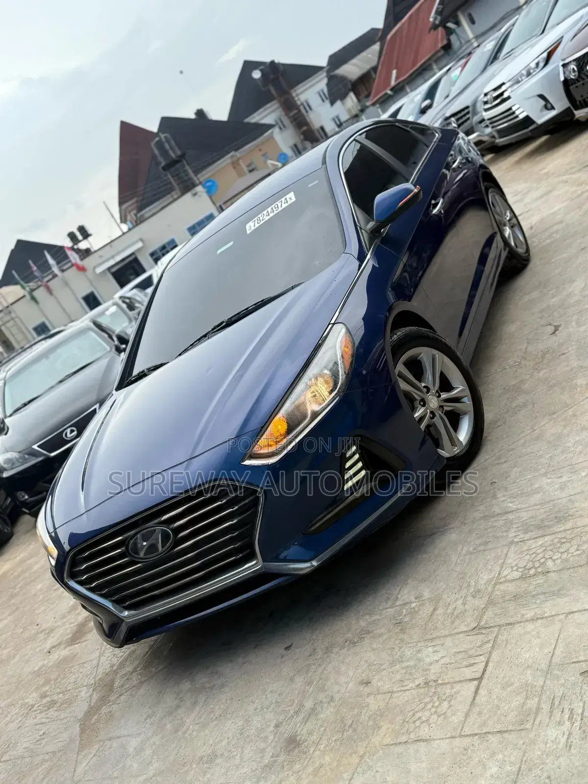 Hyundai Sonata SE 2018 Blue