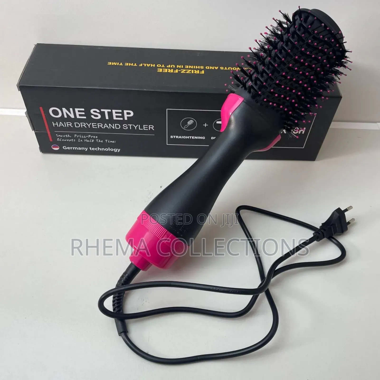 Quality 3in1 Hair Blow Dryer,Brush,Curler And Straightener