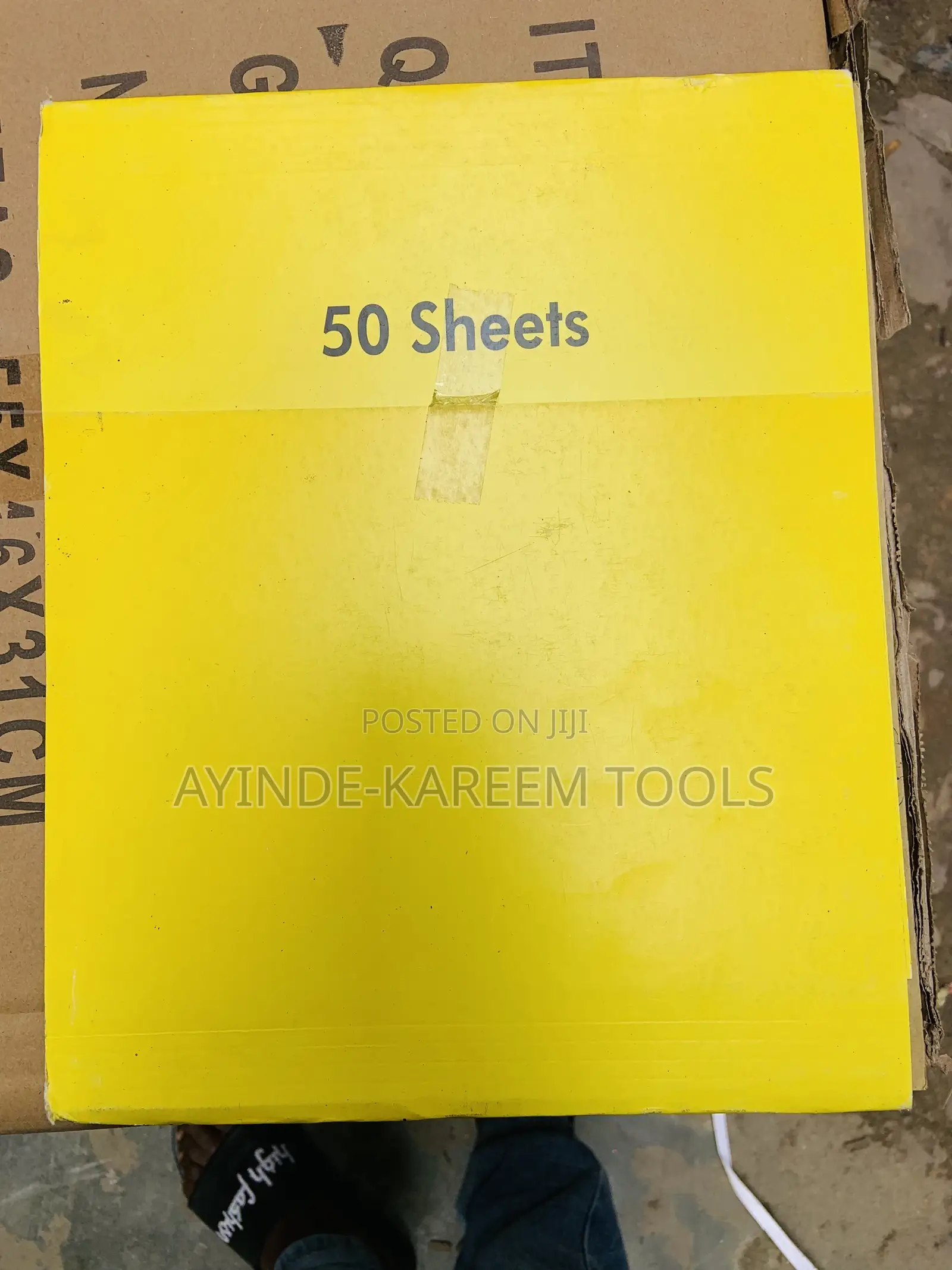 Waterproof Silicon Carbide Paper D166 (P400d)