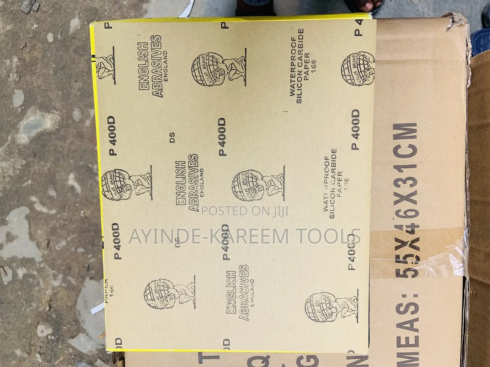 Waterproof Silicon Carbide Paper D166 (P400d)