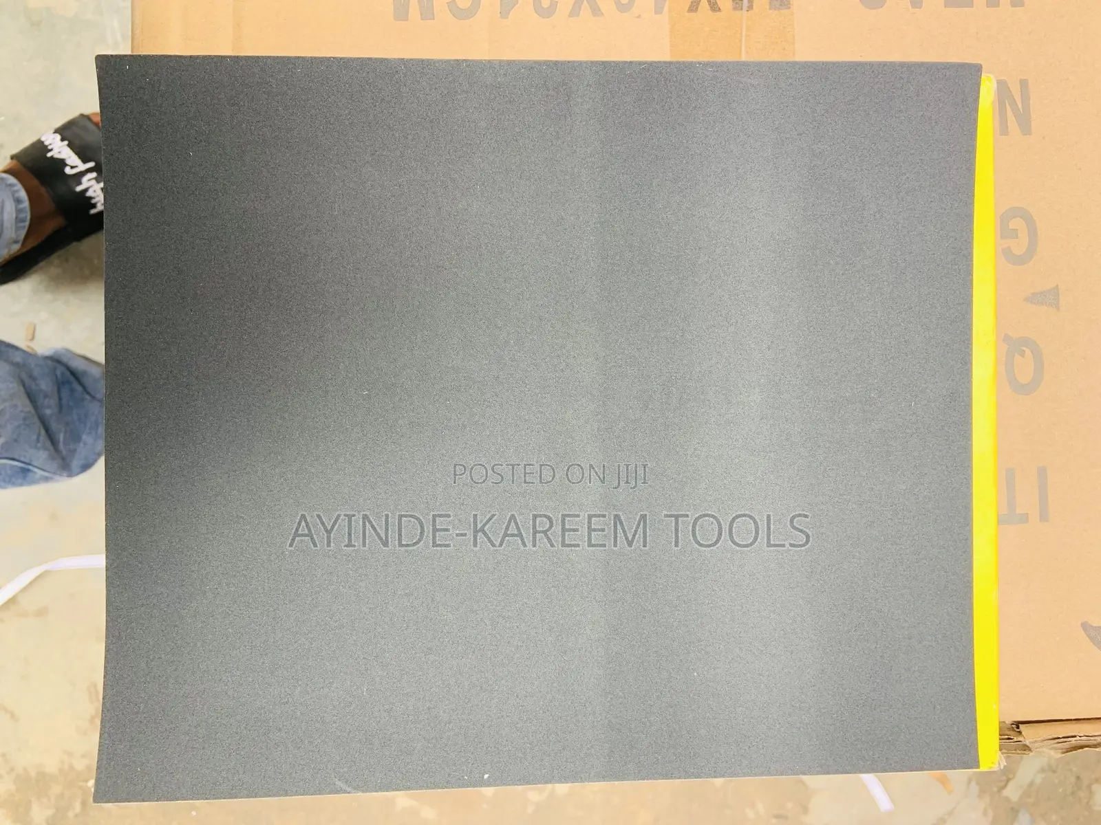 Waterproof Silicon Carbide Paper D166 (P400d)