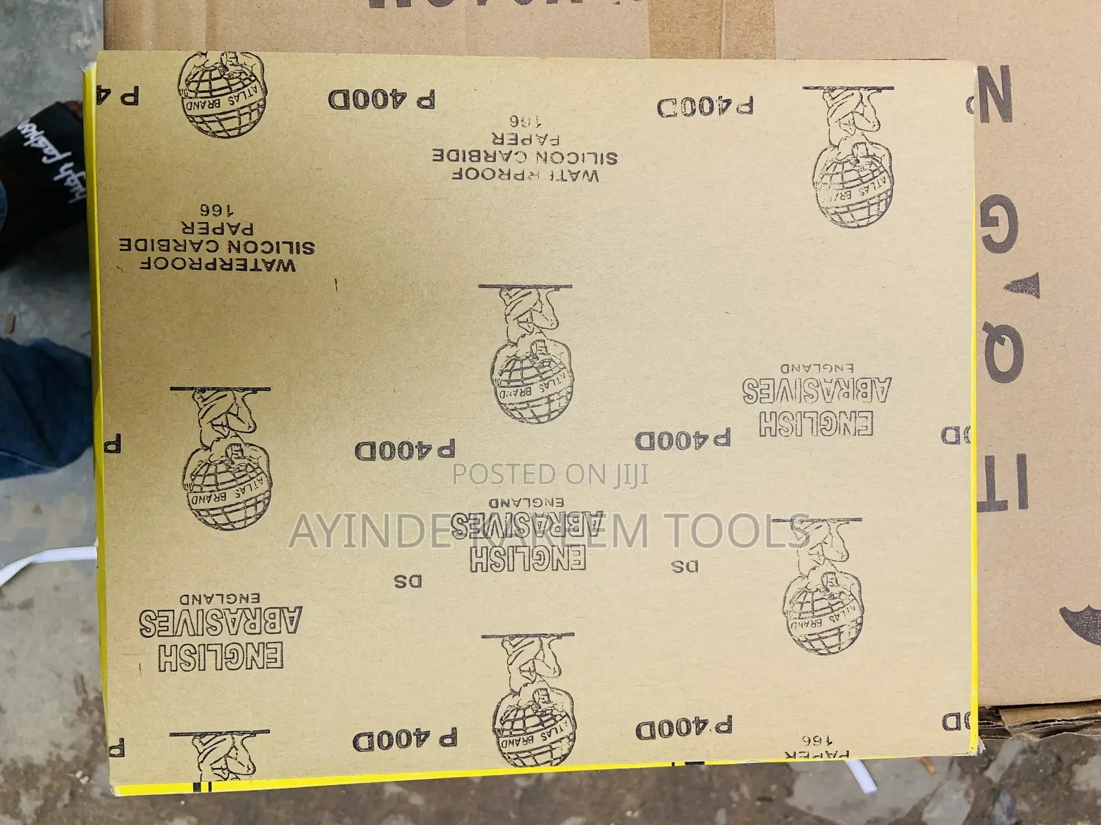 Waterproof Silicon Carbide Paper D166 (P400d)