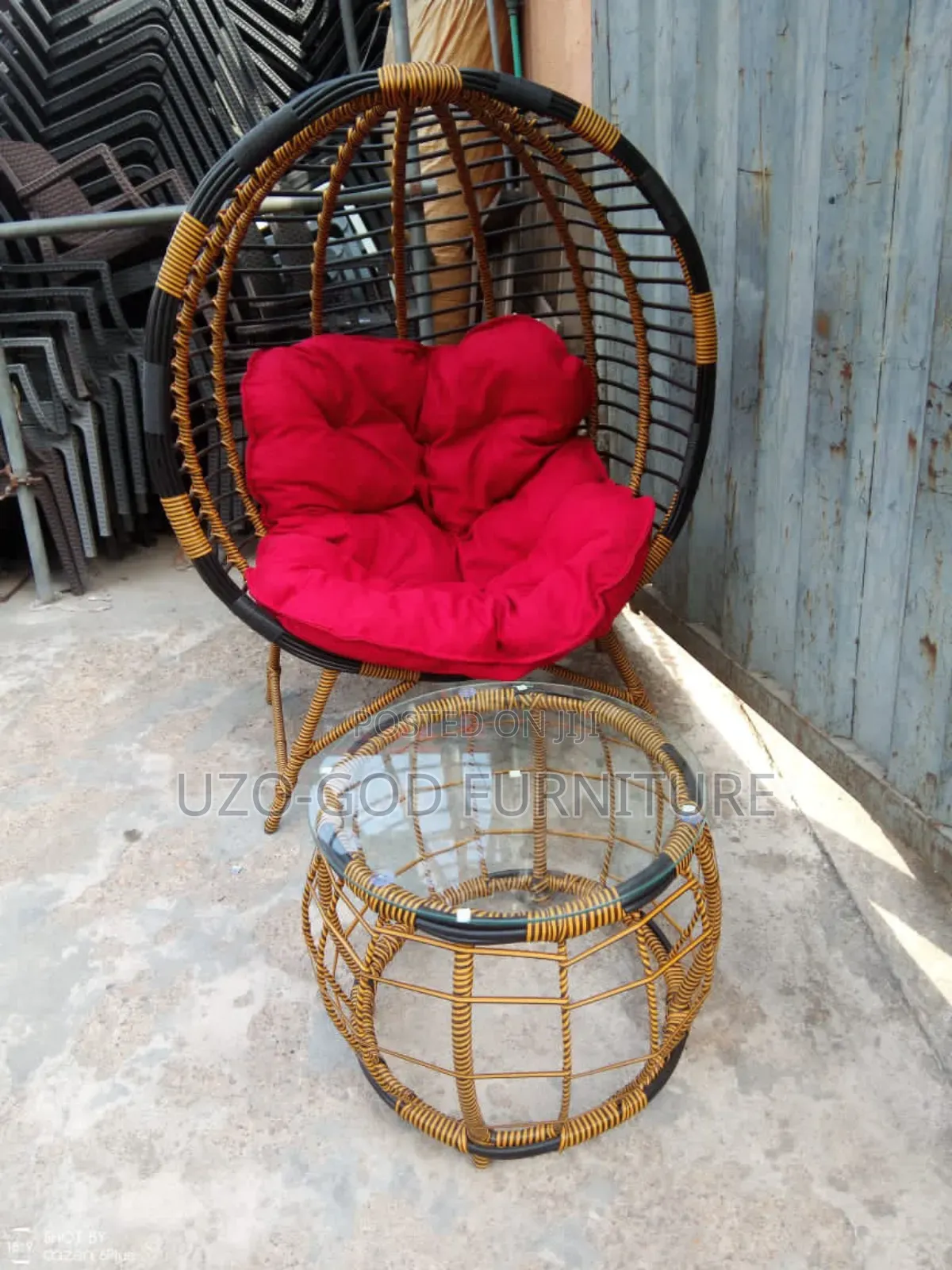Rattan Executive Garden Chair
