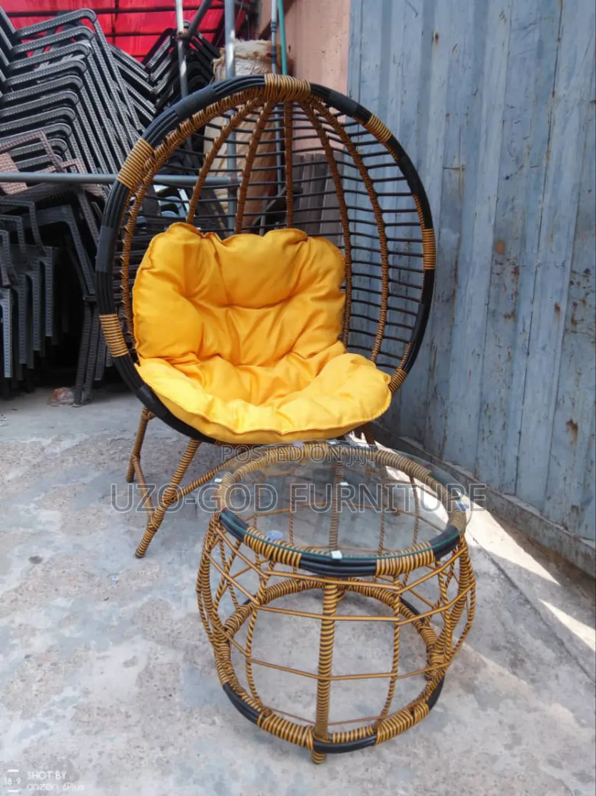 Rattan Executive Garden Chair