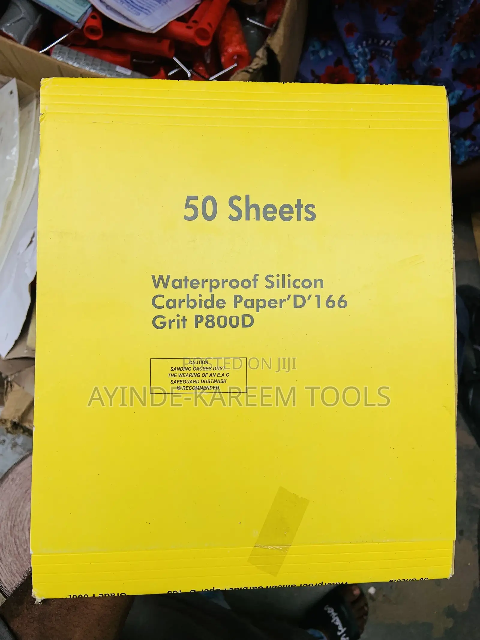 Waterproof Silicon Carbide Paper P800d