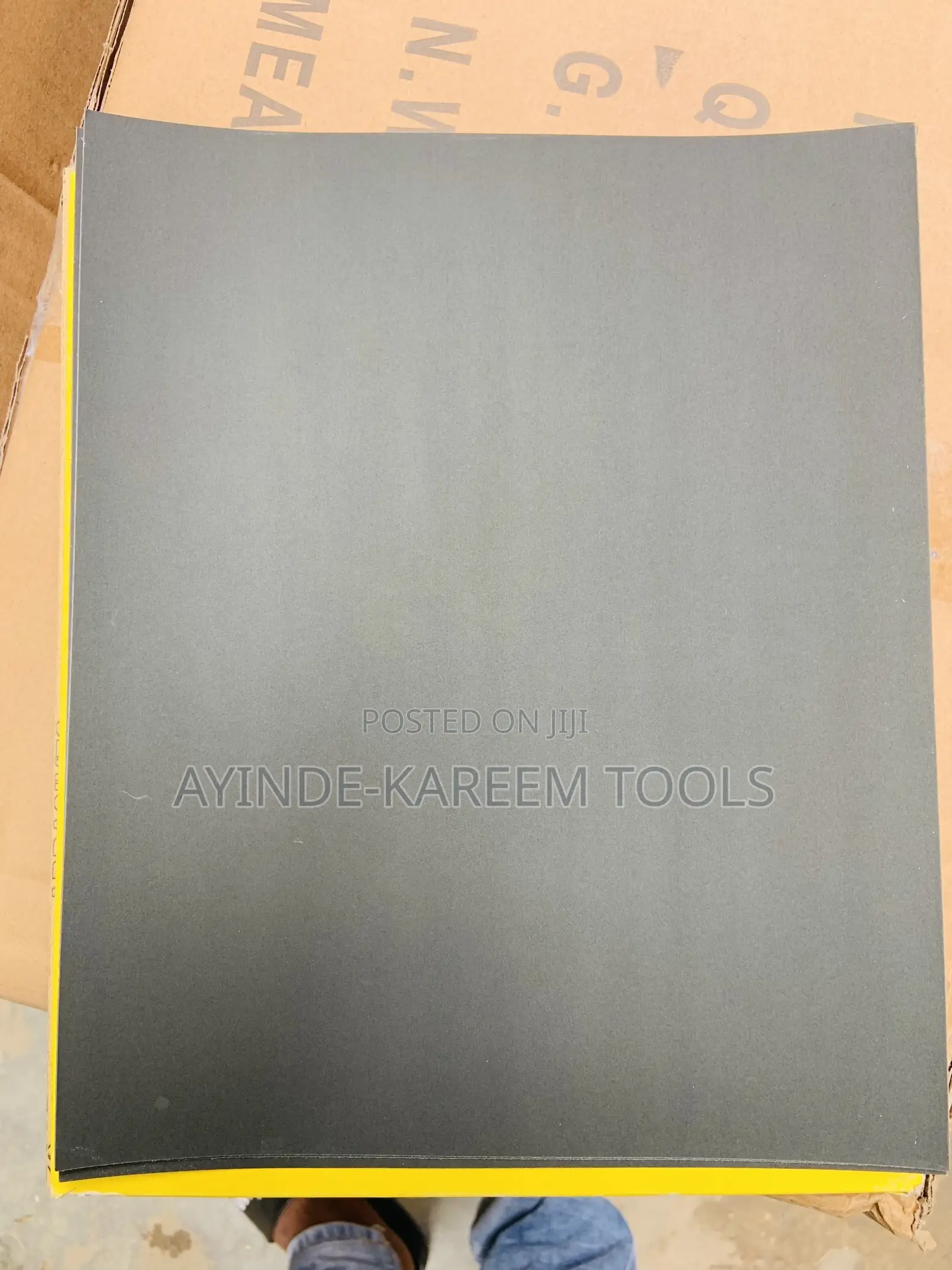 Waterproof Silicon Carbide Paper P800d