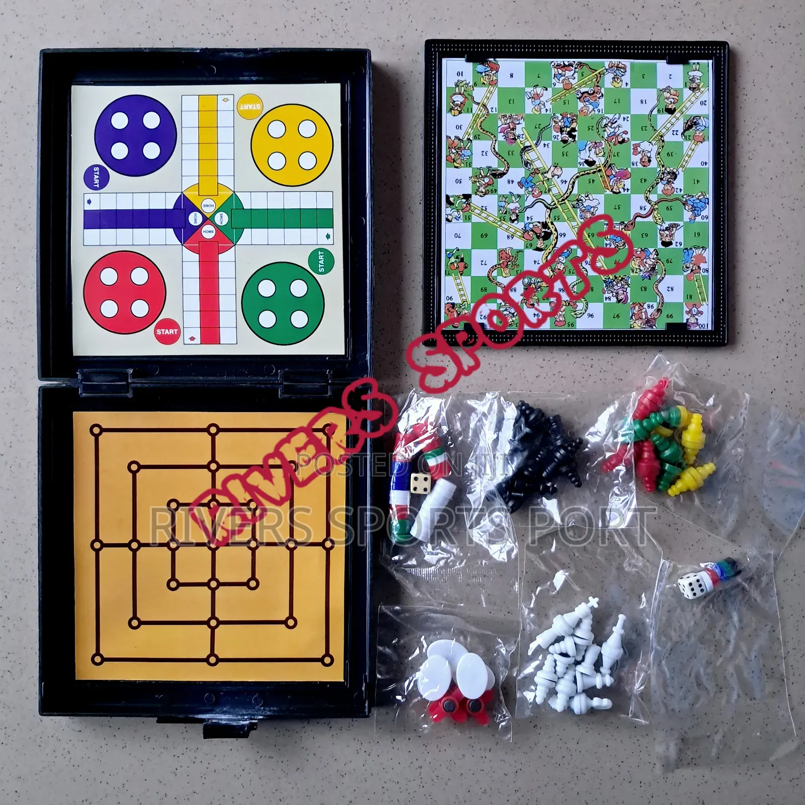 7in1 Magnetic Board Games for Kids