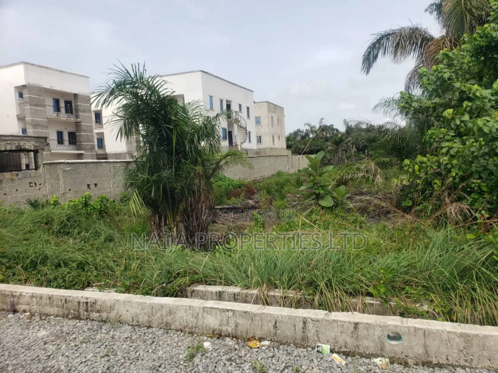 A Corner Piece Land of 2200sqm Almost 4plots at Ajayi Apata,