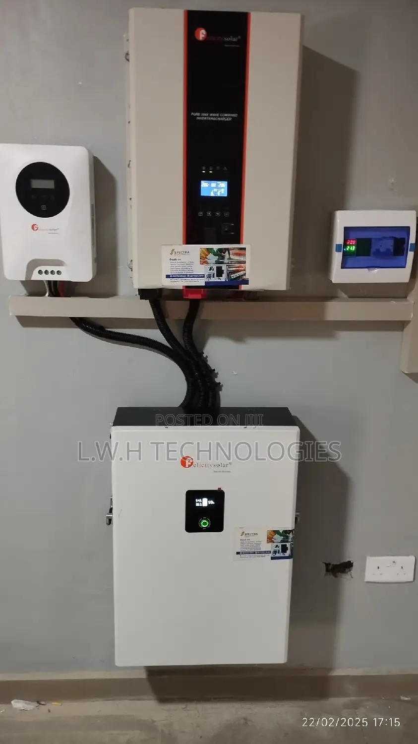 10kva/10kwh Lithium Battery Solar-Powered System