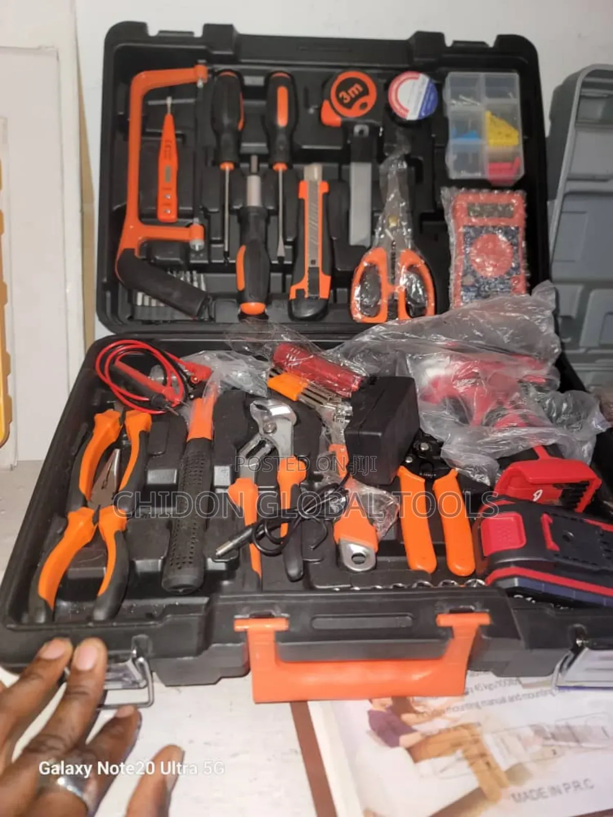 Home Tools Set With Reachable Drill