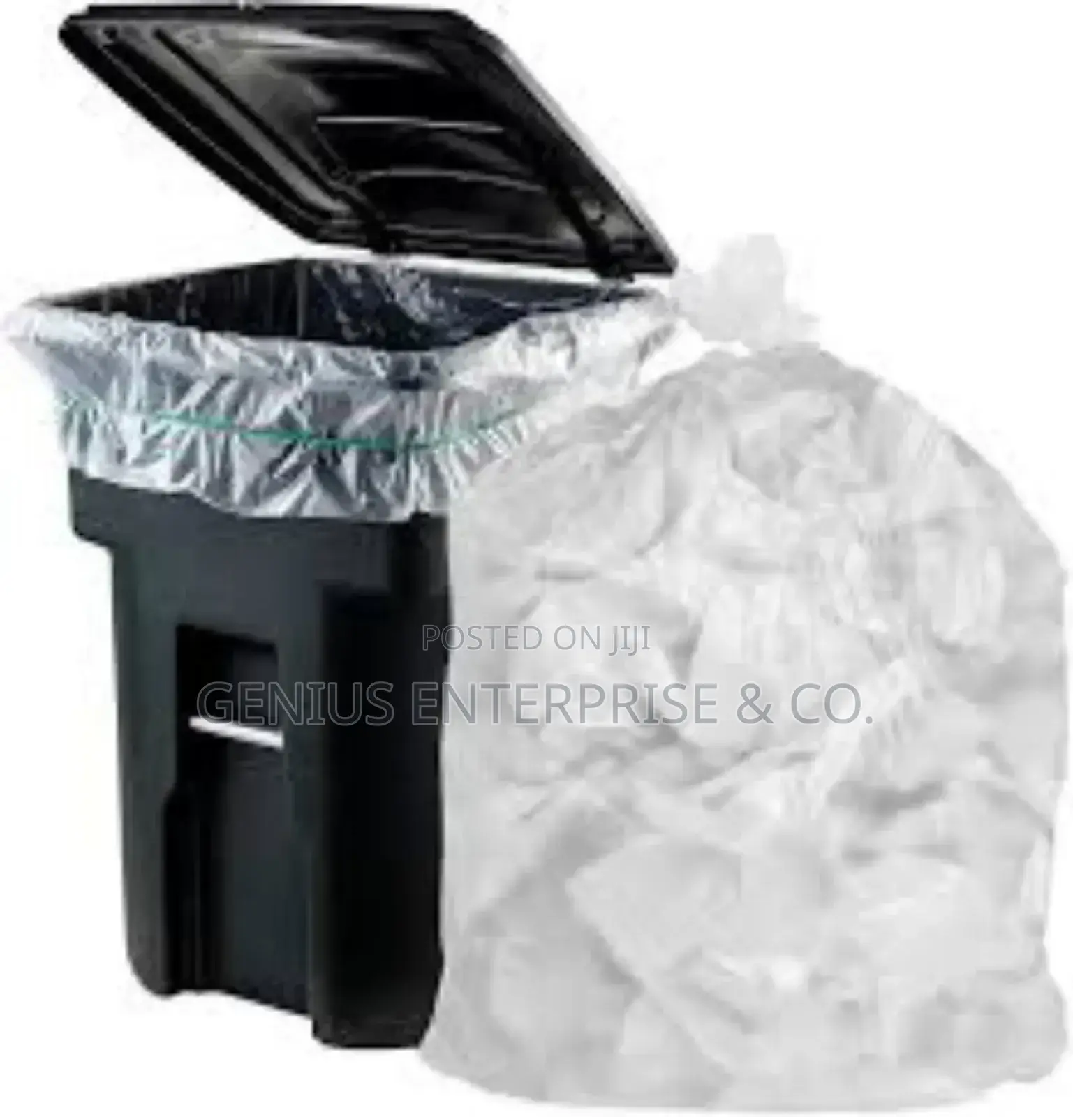 600kg Transparent Plastic Polyethylene Bags (Nylon) 24pcs