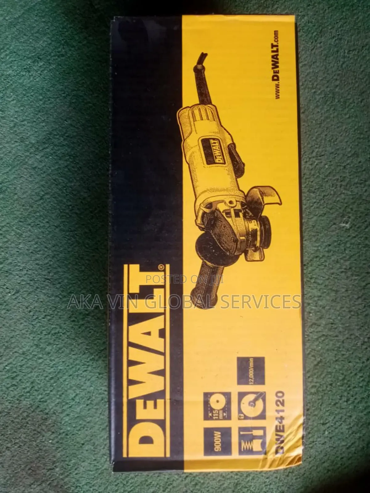 Dewalt Angle Grinder 4-1/2-inch Paddle Switch (Dwe4120)