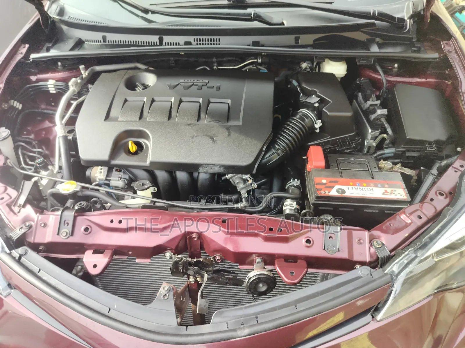Toyota Corolla SE (1.8L 4cyl 2A) 2018 Burgundy