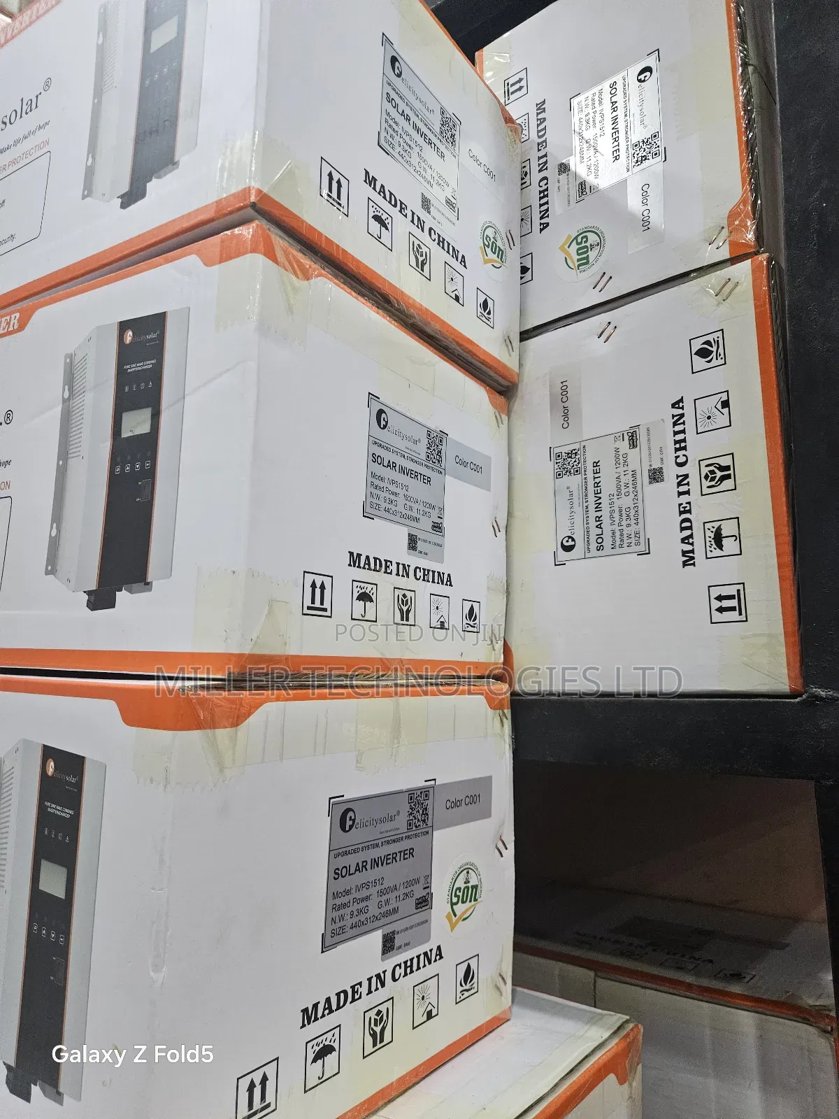 Felicity 1.5kva 12v Solar Inverter