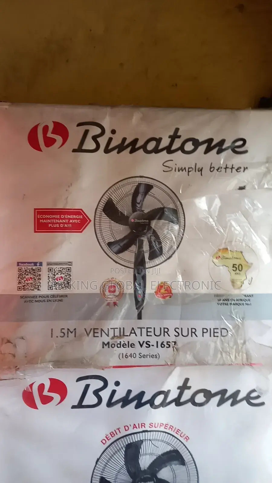 Binatone Standing Fan 16inch