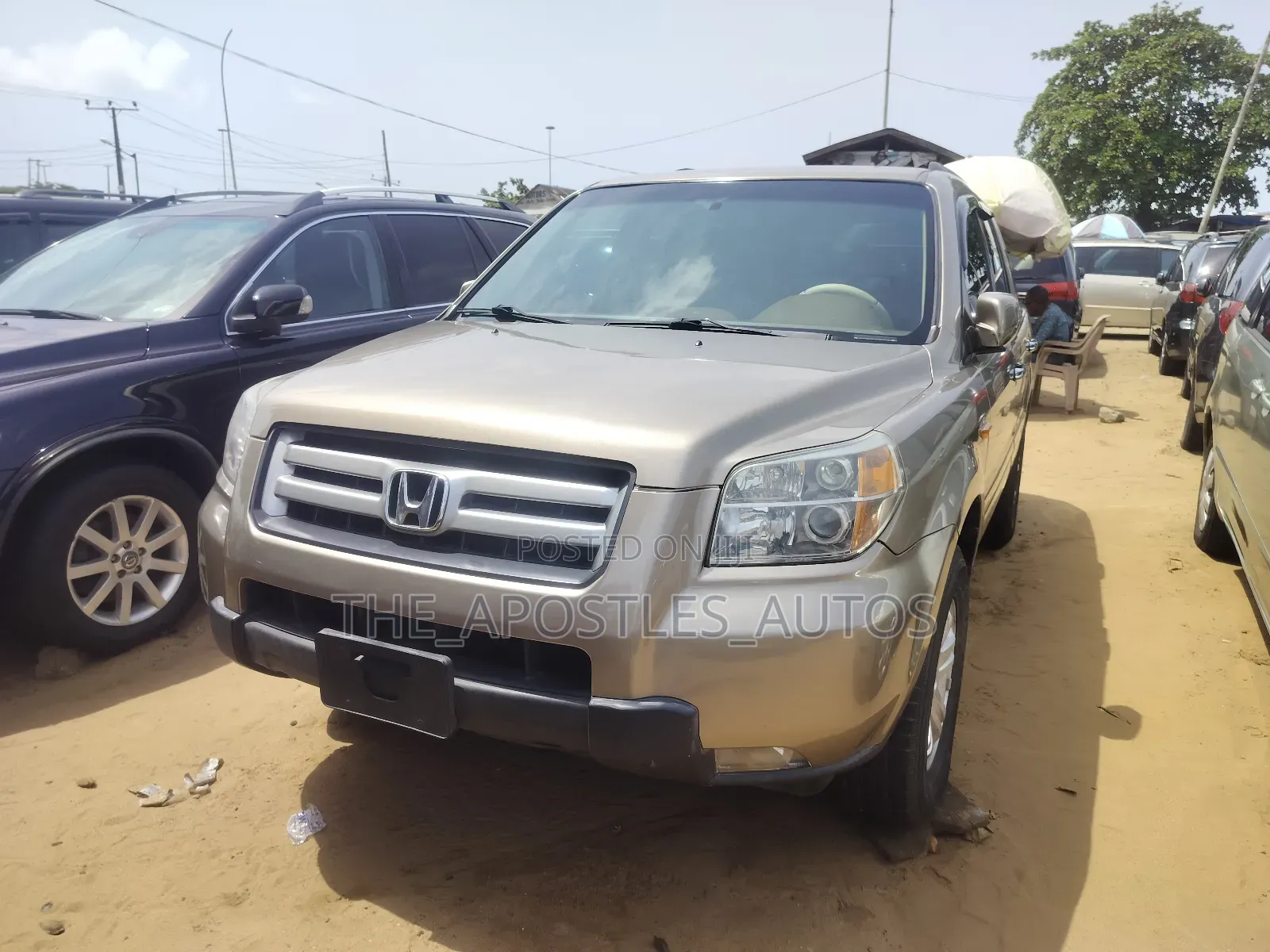 Honda Pilot LX 4x2 (3.5L 6cyl 5A) 2006 Gold