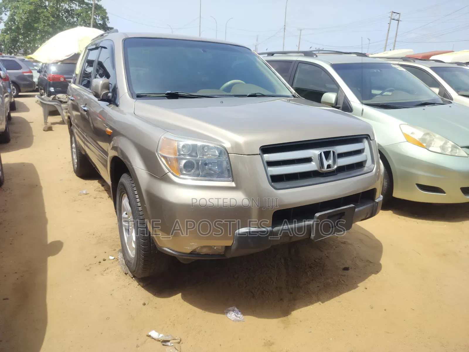 Honda Pilot LX 4x2 (3.5L 6cyl 5A) 2006 Gold