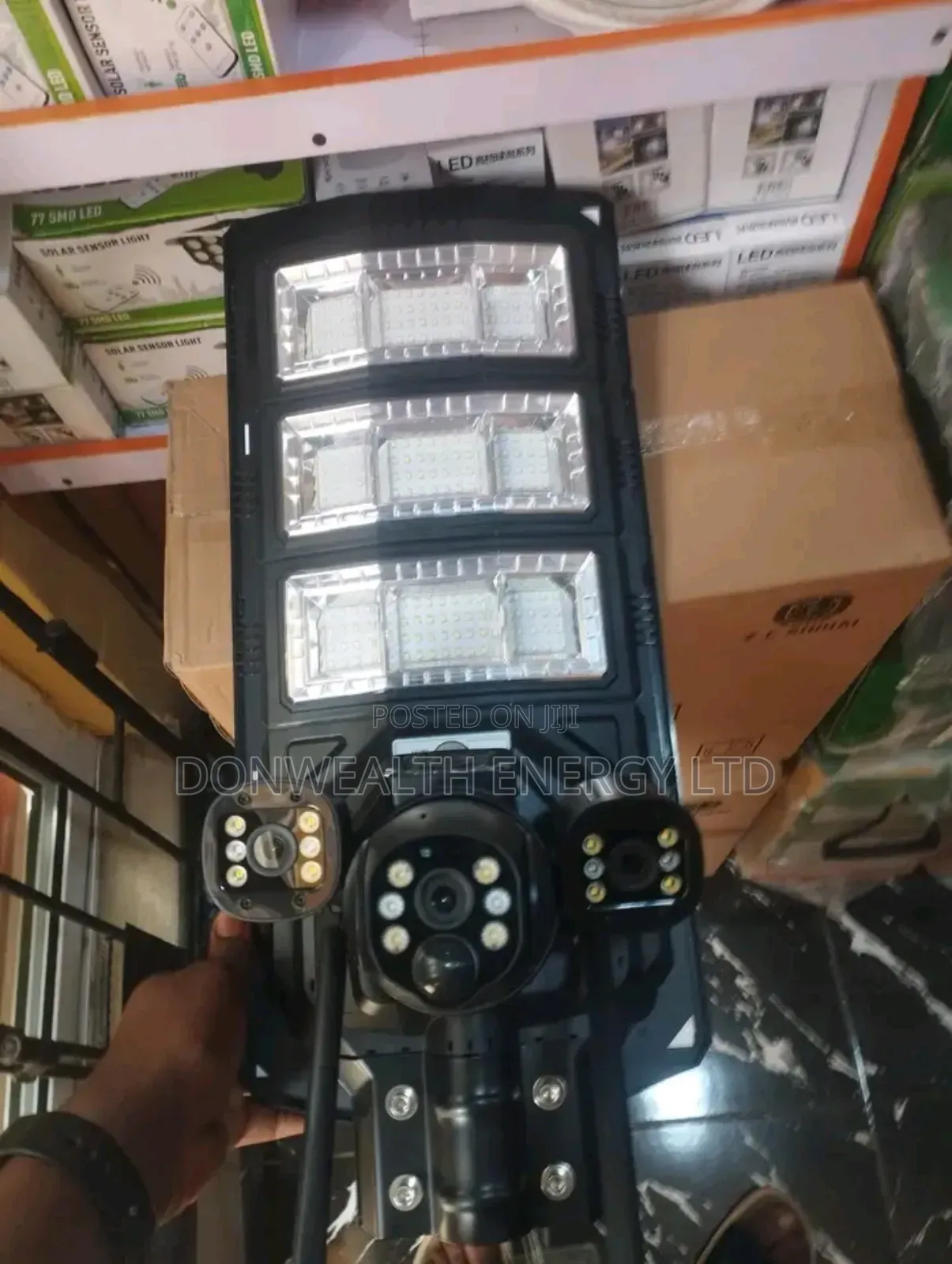 Solar CCTV Camera Lights Available in Stock Order Now,