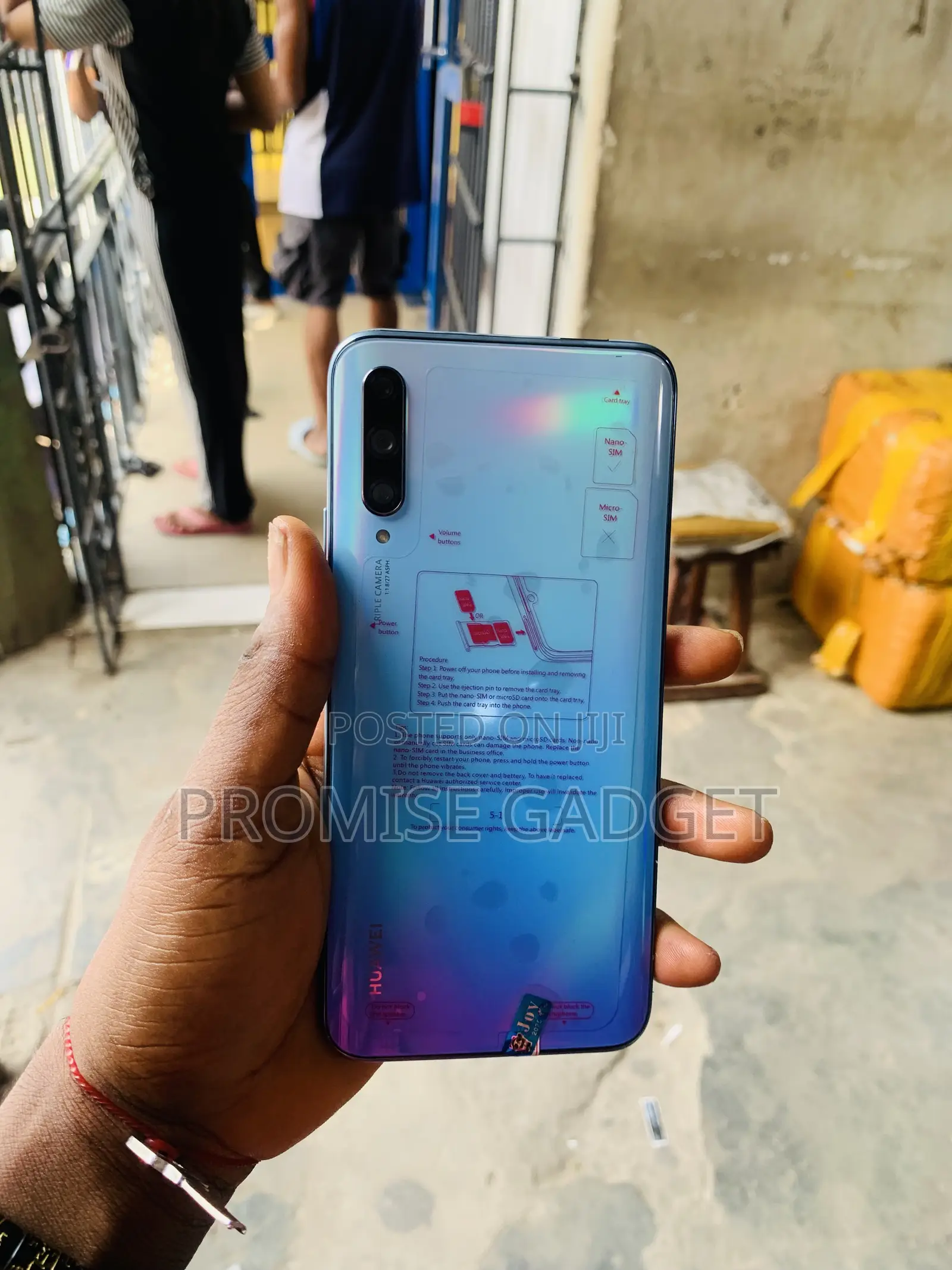 New Huawei Y9s 128 GB Blue