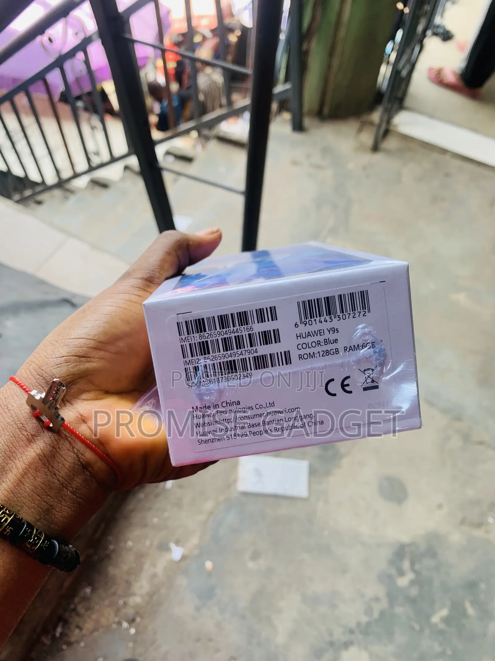 New Huawei Y9s 128 GB Blue